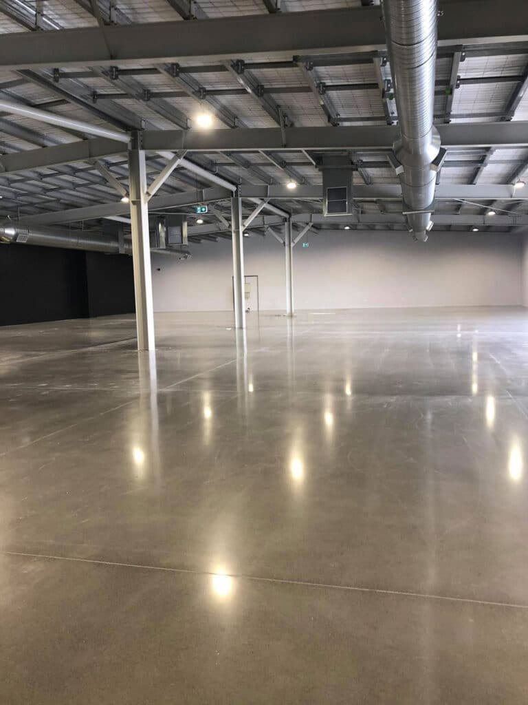 Industrial polished concrete