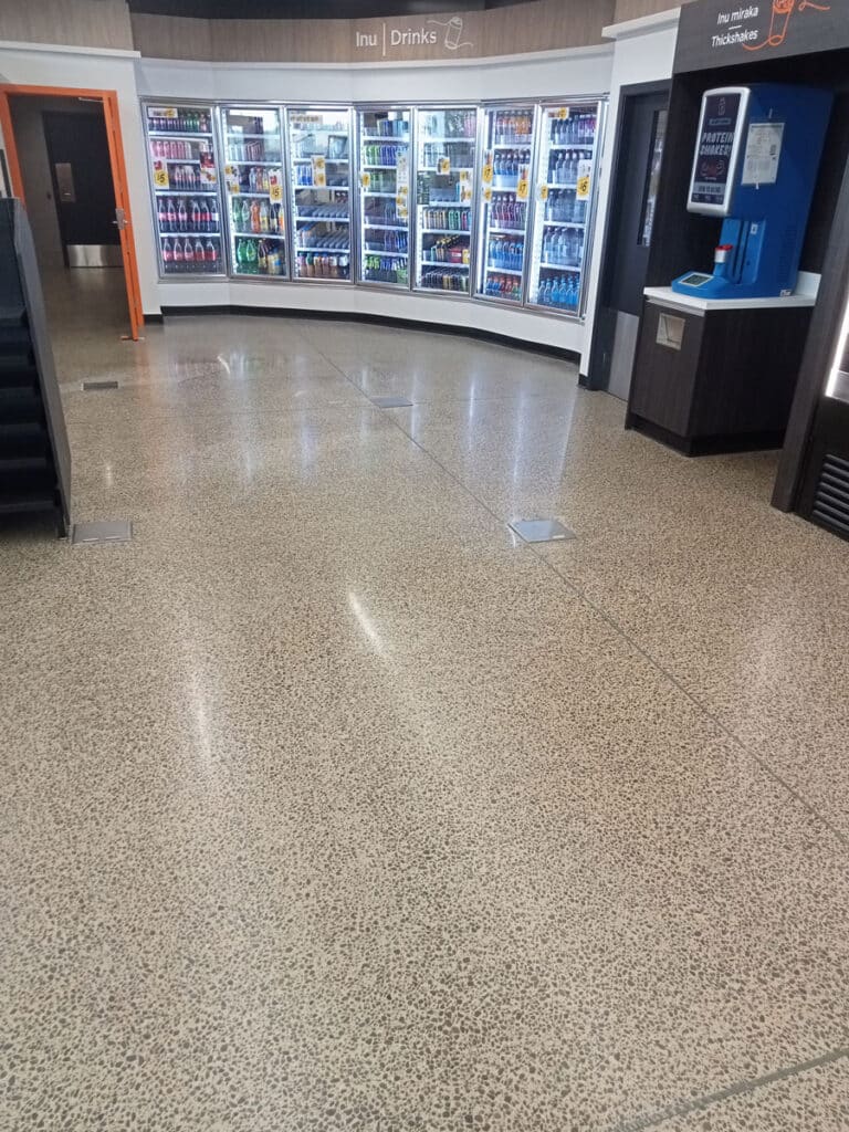 Commerciall polished concrete floors